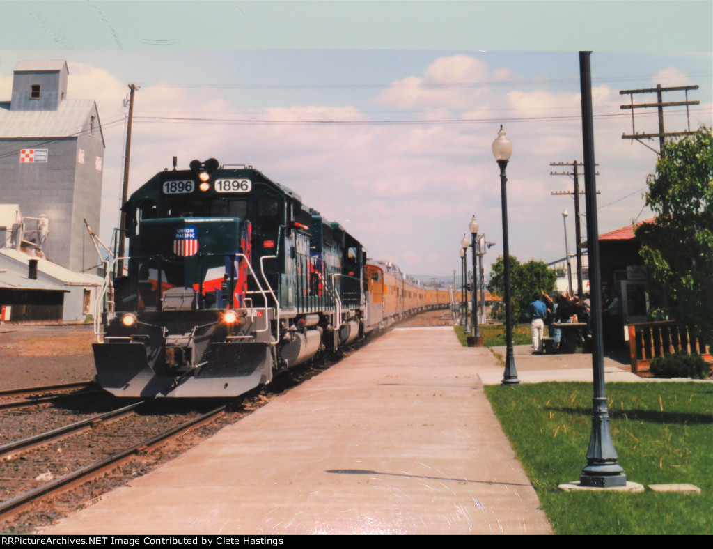 UP 1896 and the Olympic Torch Train